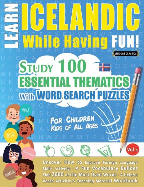 Produktbild: LEARN ICELANDIC WHILE HAVING FUN! - FOR CHILDREN
