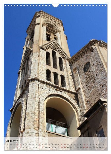Produktbild: Monaco - Historisches Monaco (Wandkalender 2026 DIN A3 hoch), CALVENDO Monatskalender