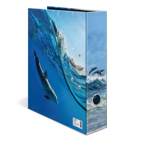 Produktbild: HERMA Motivordner Lieblingstiere Delfin DIN A4