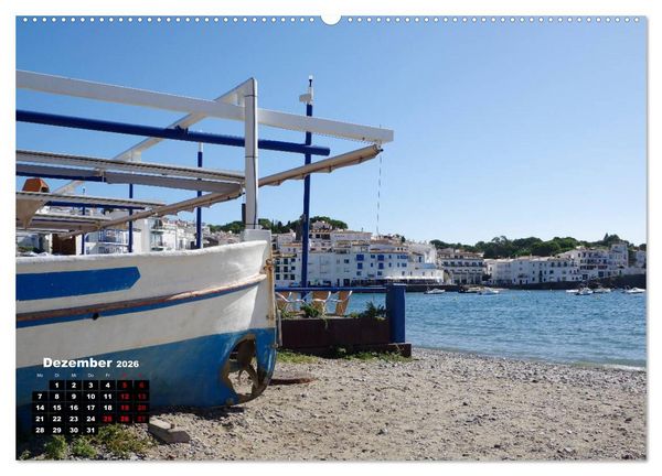 Produktbild: Cadaqu&eacute;s - Perle der Costa Brava (Wandkalender 2026 DIN A2 quer), CALVENDO Monatskalender