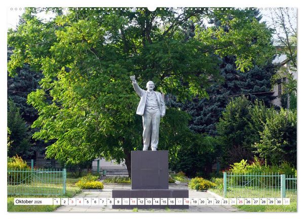 Produktbild: LENIN LEBT - Bilder einer Ikone (hochwertiger Premium Wandkalender 2026 DIN A2 quer), Kunstdruck in Hochglanz