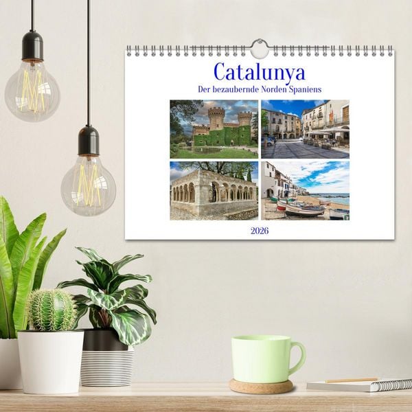 Produktbild: Catalunya, der bezaubernde Norden Spaniens (Wandkalender 2026 DIN A4 quer), CALVENDO Monatskalender