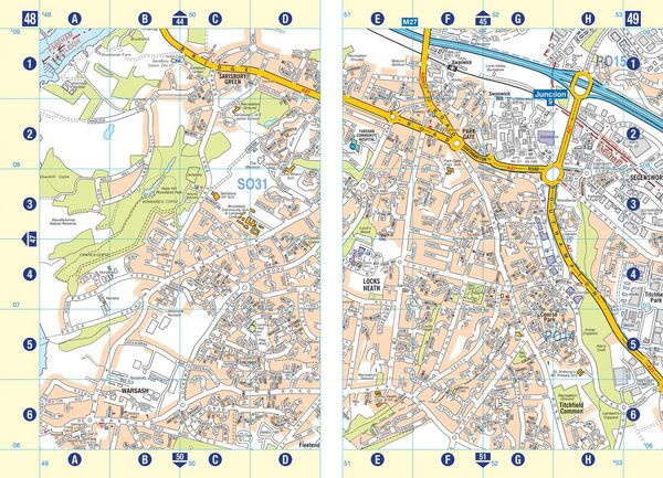 Produktbild: Southampton A-Z Street Atlas
