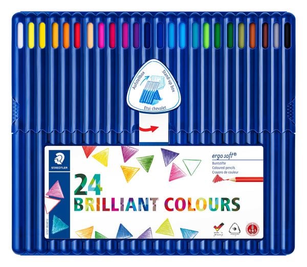 Produktbild: STAEDTLER Farbstift ergosoft 24er Box