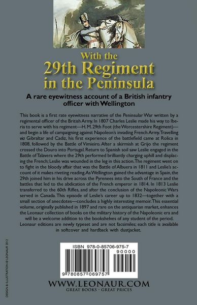 Produktbild: With the 29th Regiment in the Peninsula & the 60th Rifles in Canada, 1807-1832