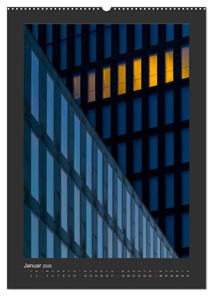 Produktbild: Plakative Architektur (hochwertiger Premium Wandkalender 2026 DIN A2 hoch), Kunstdruck in Hochglanz