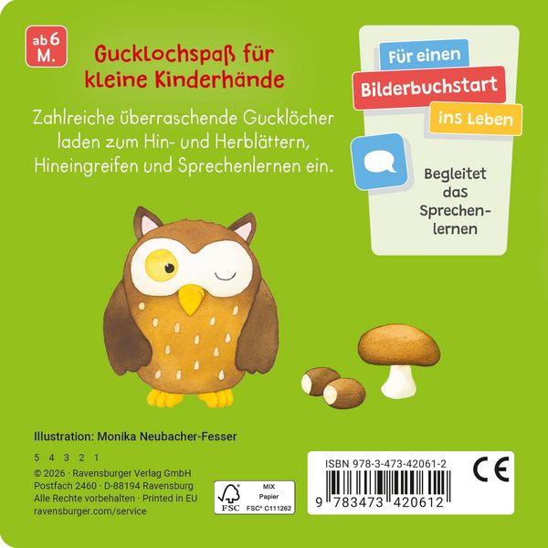 Produktbild: Mein Gucklochbuch: Viele Tiere