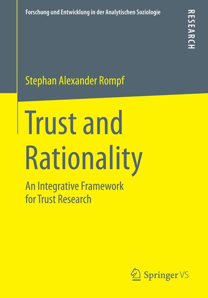 Produktbild: Trust and Rationality