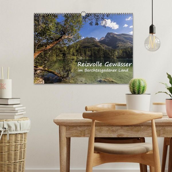 Produktbild: Reizvolle Gew&auml;sser im Berchtesgadener Land (Wandkalender 2026 DIN A3 quer), CALVENDO Monatskalender