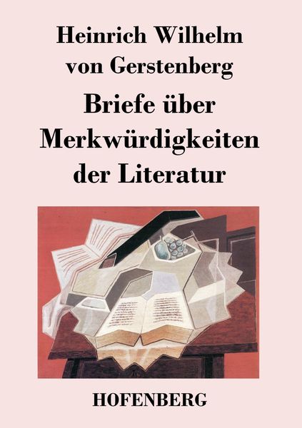 Produktbild: Briefe &uuml;ber Merkw&uuml;rdigkeiten der Literatur