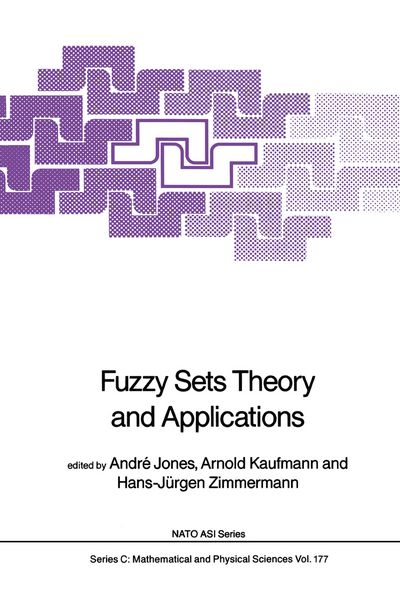 Produktbild: Fuzzy Sets Theory and Applications