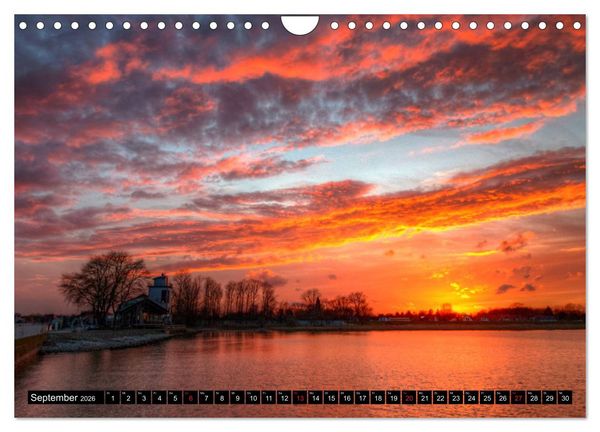 Produktbild: Vorpommern zwichen Tag und Nacht (Wandkalender 2026 DIN A4 quer), CALVENDO Monatskalender