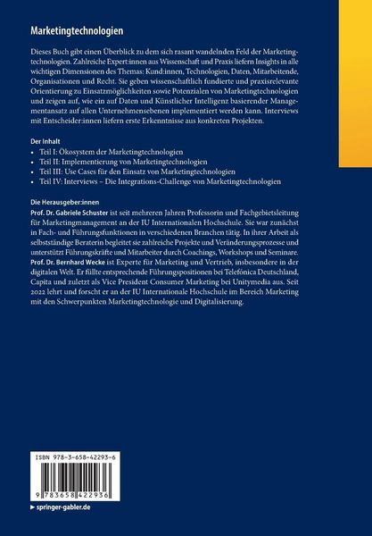 Produktbild: Marketingtechnologien