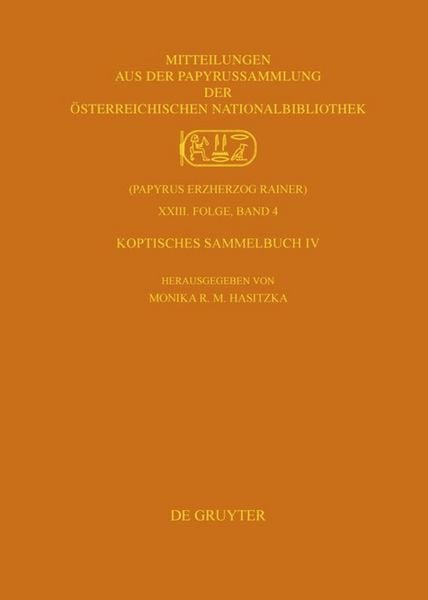 Produktbild: Koptisches Sammelbuch IV