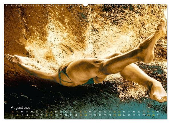 Produktbild: FREUBAD (hochwertiger Premium Wandkalender 2026 DIN A2 quer), Kunstdruck in Hochglanz