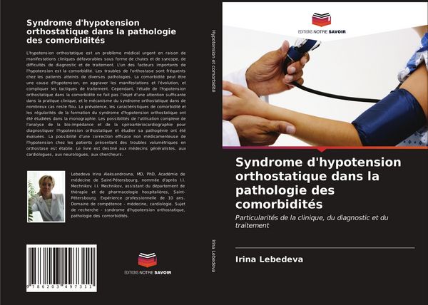 Produktbild: Syndrome d'hypotension orthostatique dans la pathologie des comorbidit&eacute;s