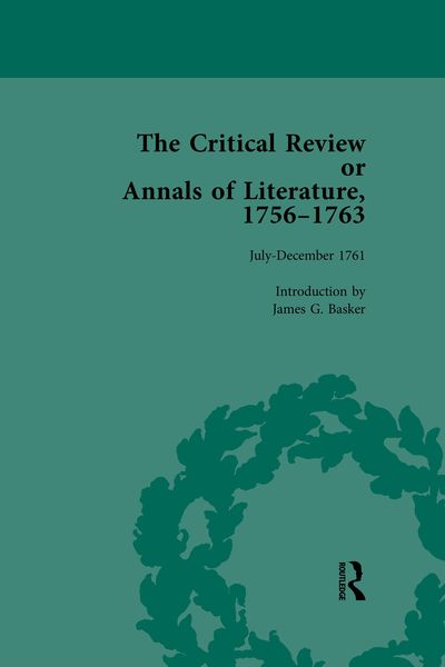 Produktbild: The Critical Review or Annals of Literature, 1756-1763 Vol 12