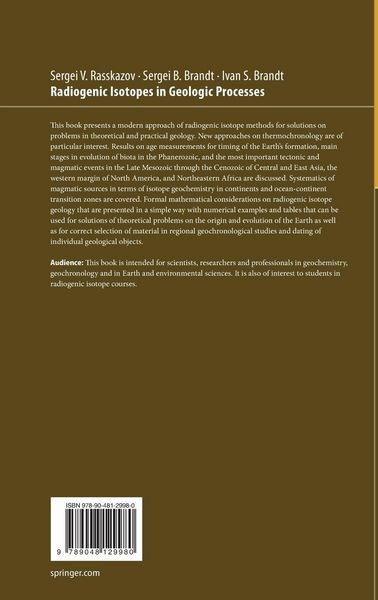 Produktbild: Radiogenic Isotopes in Geologic Processes