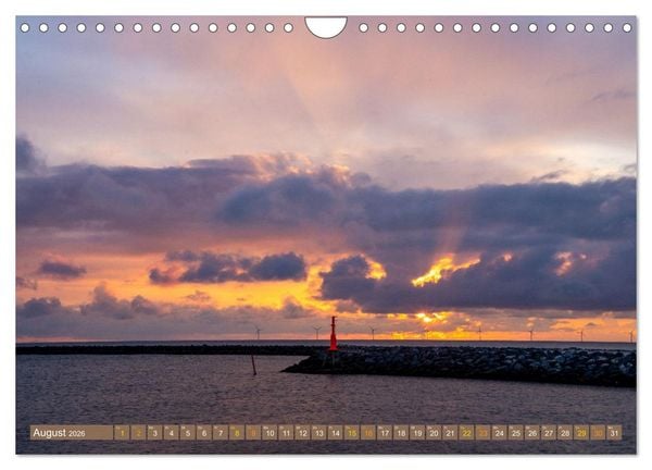 Produktbild: Westj&uuml;tland - D&auml;nemarks Westen erleben (Wandkalender 2026 DIN A4 quer), CALVENDO Monatskalender