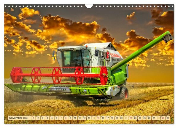 Produktbild: Landwirtschaft - Hightech und Handarbeit (Wandkalender 2026 DIN A3 quer), CALVENDO Monatskalender