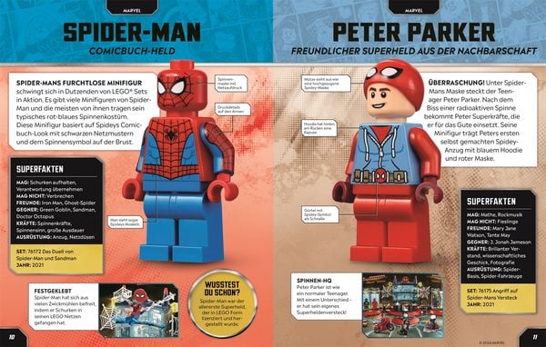 Produktbild: LEGO® Marvel Lexikon der Minifiguren