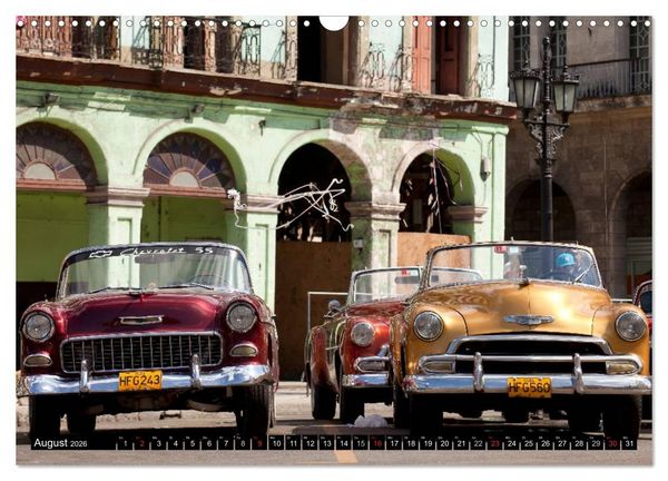 Produktbild: Classic Cars of Cuba (Wandkalender 2026 DIN A3 quer), CALVENDO Monatskalender