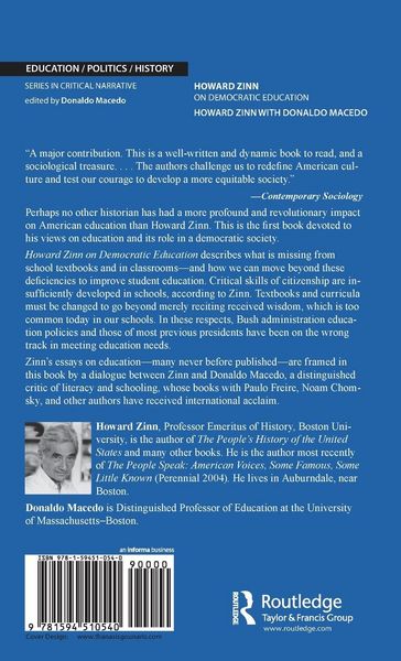 Produktbild: Howard Zinn on Democratic Education