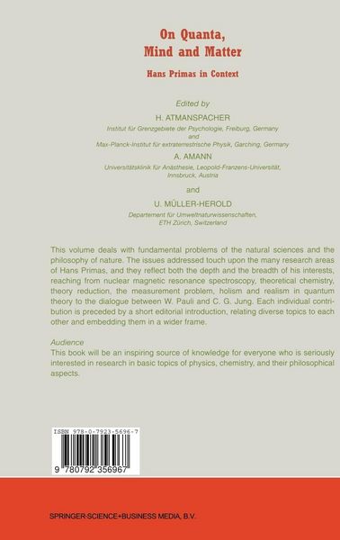 Produktbild: On Quanta, Mind and Matter