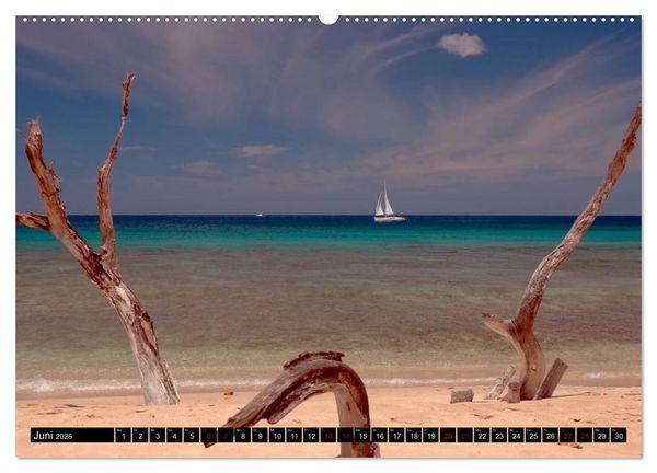 Produktbild: Barbados (Wandkalender 2026 DIN A2 quer), CALVENDO Monatskalender