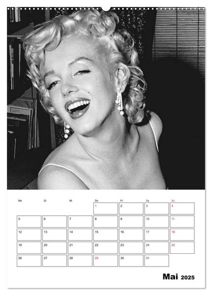 Produktbild: Marilyn Monroe. Weltstar und Sexsymbol (hochwertiger Premium Wandkalender 2025 DIN A2 hoch), Kunstdruck in Hochglanz