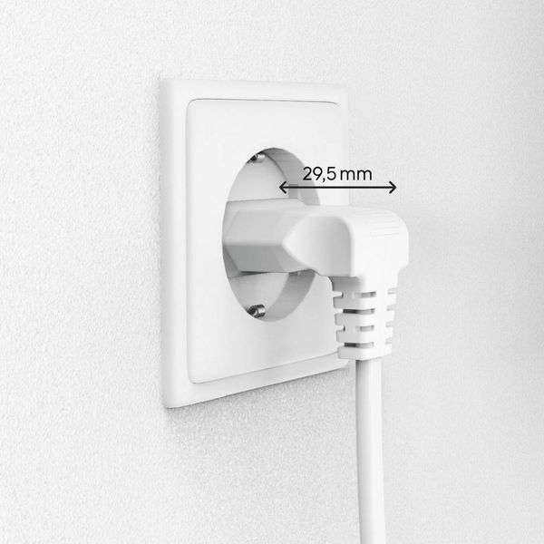 Produktbild: Hama 00223283 Strom Netzkabel Wei&szlig; 3m