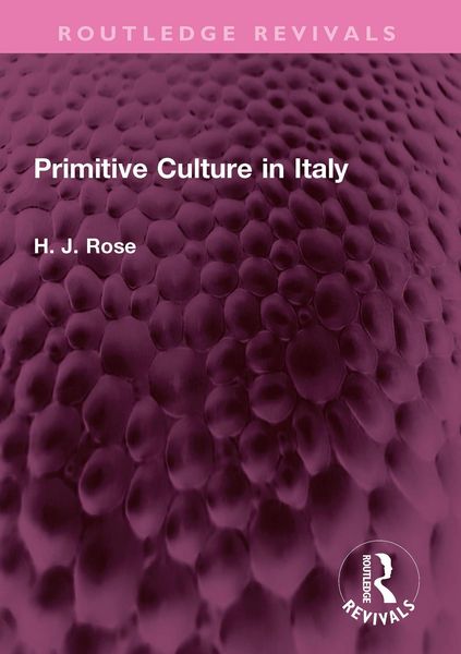 Produktbild: Primitive Culture in Italy