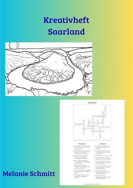 Produktbild: Kreativheft Saarland