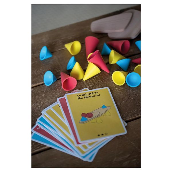 Produktbild: OPPI TOYS - Piks Stapelspielzeug Lernset 129-teilig