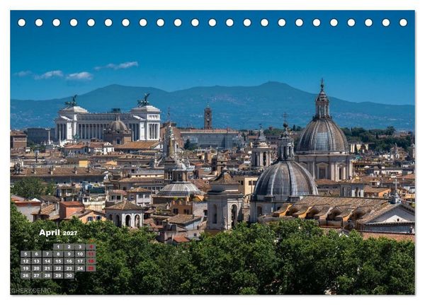 Produktbild: Bella Roma- Ewige Sch&ouml;nheit (Tischkalender 2027 DIN A5 quer), CALVENDO Monatskalender