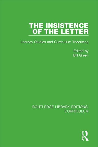 Produktbild: The Insistence of the Letter