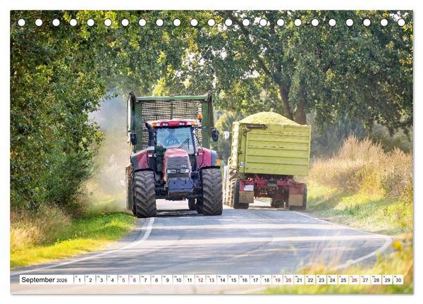 Produktbild: Landwirtschaft im Norden (Tischkalender 2026 DIN A5 quer), CALVENDO Monatskalender