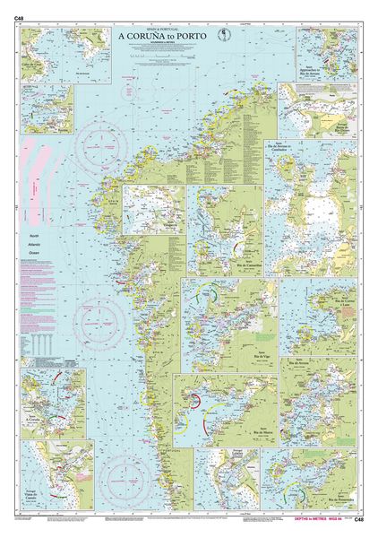 Produktbild: C48 A Coru&ntilde;a to Porto, Imray Chart