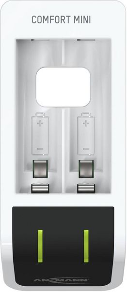 Produktbild: Ansmann Comfort Mini Rundzellen-Ladeger&auml;t NiMH Micro (AAA), Mignon (AA)