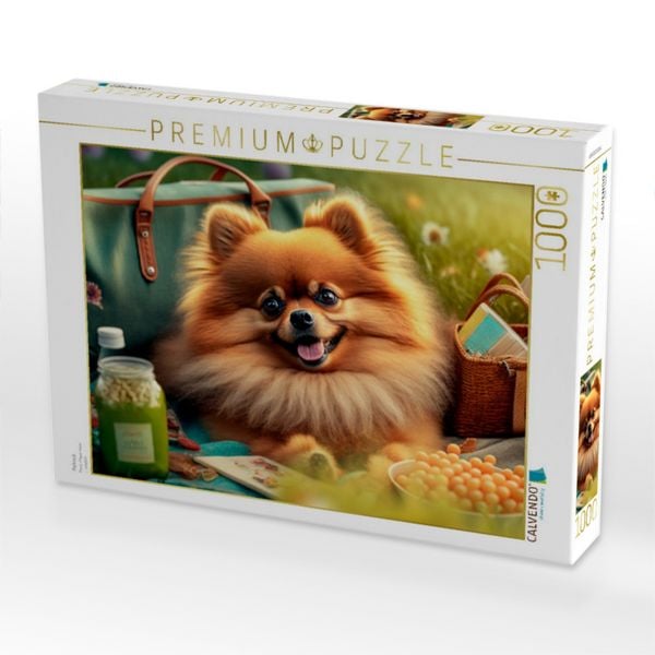 Produktbild: CALVENDO Puzzle Picknick | 1000 Teile Lege-Gr&ouml;&szlig;e 64x48cm Foto-Puzzle f&uuml;r gl&uuml;ckliche Stunden