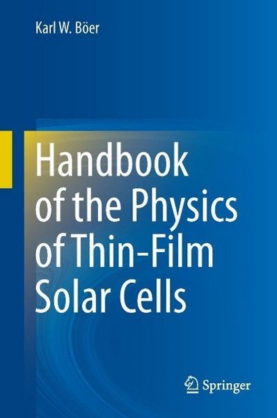 Produktbild: Handbook of the Physics of Thin-Film Solar Cells