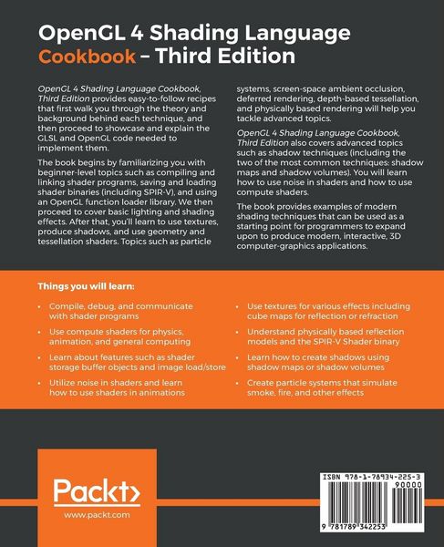 Produktbild: OpenGL 4 Shading Language Cookbook - Third Edition