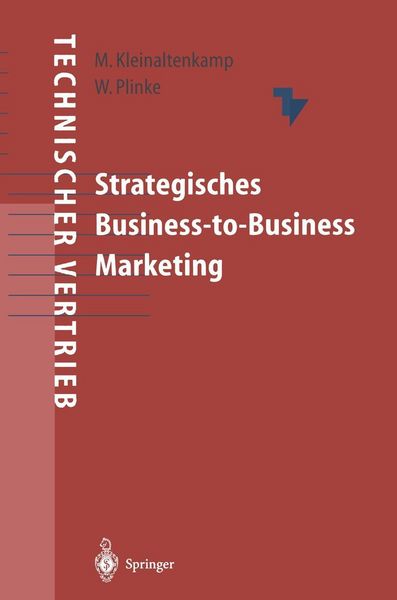 Produktbild: Strategisches Business-to-Business Marketing