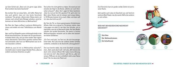 Produktbild: Escape Room Adventskalender. Die drei unheimlichen Geschenke
