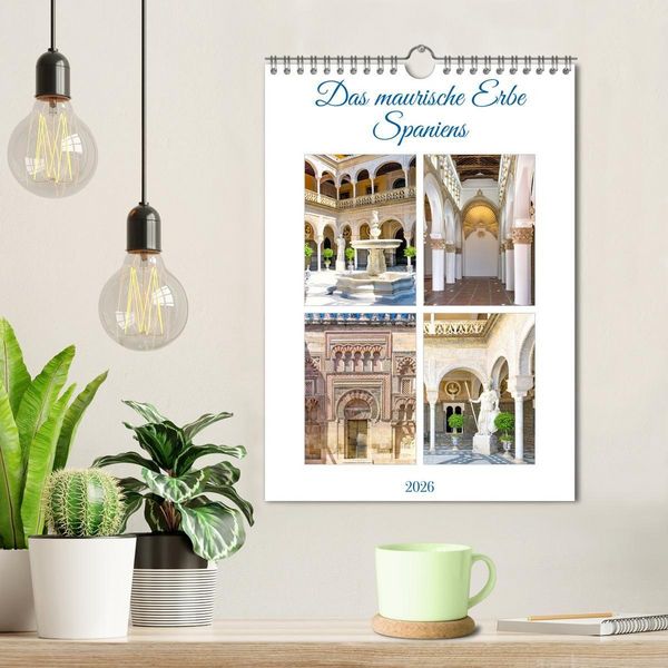 Produktbild: Das maurische Erbe Spaniens (Wandkalender 2026 DIN A4 hoch), CALVENDO Monatskalender