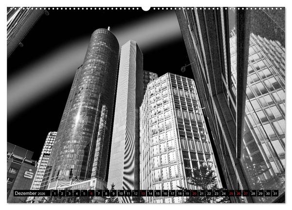 Produktbild: Faszination Frankfurter Architektur (Wandkalender 2026 DIN A2 quer), CALVENDO Monatskalender