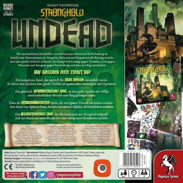 Produktbild: Stronghold Undead (Portal Games)