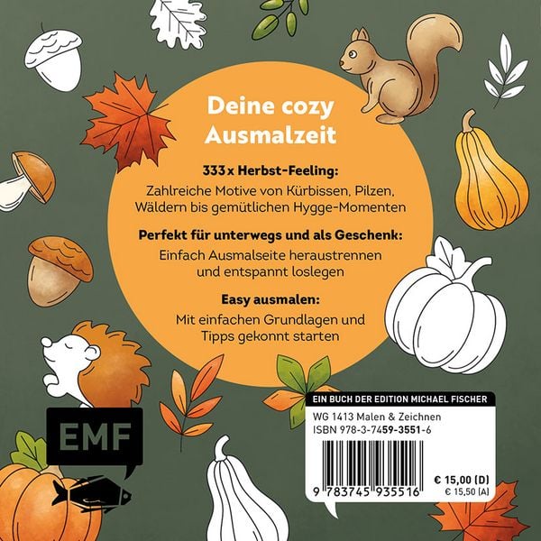 Produktbild: 333 Ausmalen &ndash; Herbst-Gef&uuml;hle