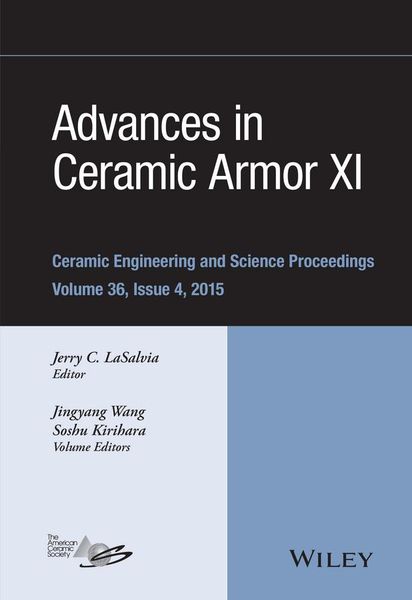 Produktbild: Advances in Ceramic Armor XI, Volume 36, Issue 4