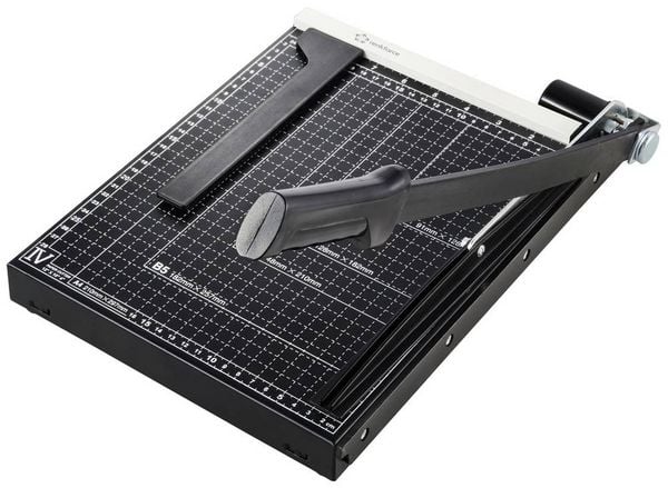 Renkforce RF-CUT-100 Hebelschneider A4 Schnittleistung A4 80 g/m²: 12 Blatt